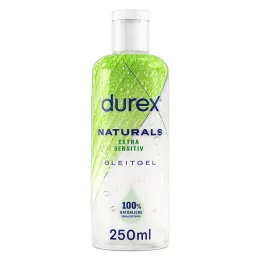 DUREX naturals vízbázisú síkosító, 250 ml