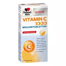 DOPPELHERZ C-vitamin 1000 rendszerű pezsgőtabletta, 40 db