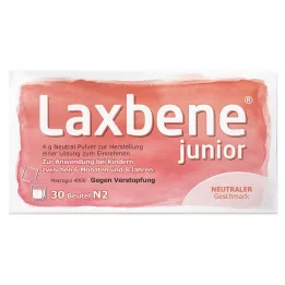 LAXBENE junior 4 g Semleges PLE Kdr.6 H-8 év, 30X4 g