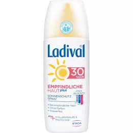 LADIVAL Érzékeny bőr plusz LSF 30 spray, 150 ml