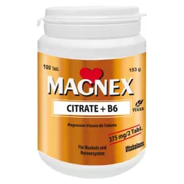 Magnex citrát + B6 vegán laktózmentes cukormentes fül, 100 db