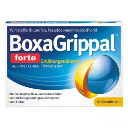 BOXAGRIPPAL forte hideg tabletta. 400 mg/60 mg FTA, 12 db