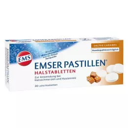 EMSER Pasztilla torokpasztilla sózott karamell, 30 db