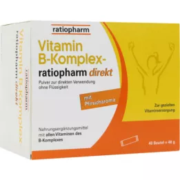 VITAMIN B-Complexratiopharm Közvetlen por, 40 db