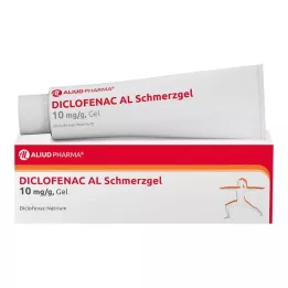 DICLOFENAC AL Fájdalom gél 10 mg/g, 150 g