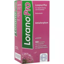 LORANOPRO 0,5 mg/ml megoldás, 100 ml