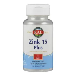 Cink 15 Plus tabletta, 100 db
