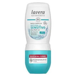 Lavera Dezodor Roll-on alap sens.natural &amp; sens., 50 ml