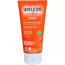 WELEDA Sport Freshness Kick tusfürdő Arnica, 200 ml