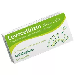 LEVOCETIRIZIN Micro Labs 5 mg filmtabletta, 50 db