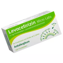 LEVOCETIRIZIN Micro Labs 5 mg filmtabletta, 100 db