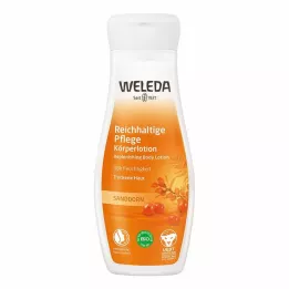WELEDA Homoktövisben gazdag ápoló testápoló, 200 ml