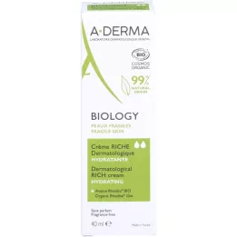 A-DERMA Biológiai krém gazdag dermatológiai szempontból, 40 ml