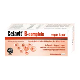 CEFAVIT B-komplett kemény kapszula, 60 db
