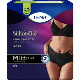 TENA SILHOUETTE Plus M Noir, 9 db
