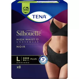 TENA SILHOUETTE Plus L Noir, 8 db