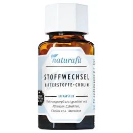 Naturafit Metabolism Bitter Substances + Kolin kapszula, 60 db