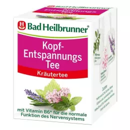 BAD HEILBRUNNER Fejlazító teafiltertasak, 8 db