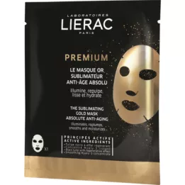 LIERAC Premium Perfecting Gold Take Mask, 1x20 ml