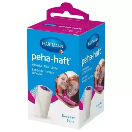 PEHA-HAFT Rögzítő kötszer latexmentes 8 cmx4 m OTC, 1 db