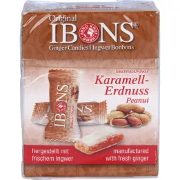 Ibons Ginger Peanut Kaubonbons doboz, 60 g