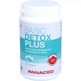 PANACEO Basic Detox Plus kapszula, 200 db