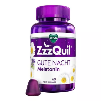 WICK ZzzQuil Good Night puha gumigumik, 60 db WICK ZzzQuil Good Night puha gumigumik, 60 db
