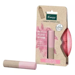 KNEIPP színes ajakápoló natúr rózsa, 3,5 g
