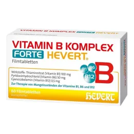 B-vitamin komplex forte Hevert tabletták, 60 db