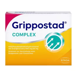 GRIPPOSTAD Komplex ASS/Pseudoeph.500/30 mg Narancs, 20 db