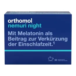Orthomol nemuri éjszakai granulátum, 30x10 g