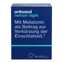 Orthomol nemuri éjszakai granulátum, 15X10 g