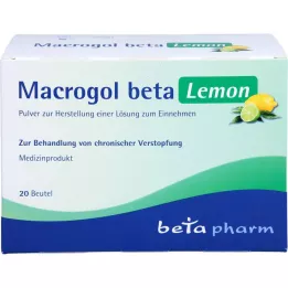 MACROGOL béta Lemon Plv.z.Her.e.Lsg.z.Ingest, 20 db