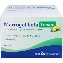 MACROGOL béta Lemon Plv.z.Her.e.Lsg.z.Ingest, 50 db