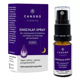 CANOBO Bio kendermag olajos altató spray Hopf./Mela., 10 ml