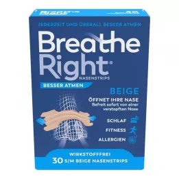 BESSER Atmen Breathe Right orrdugó normál bézs, 30 db