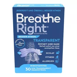 BESSER Atmen Breathe Right orrdugó normál átlátszó, 30 db