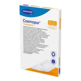 Cosmopor átlátszó fólia kötszer 9x15 cm steril, 5 db