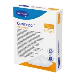Cosmopor átlátszó fólia kötszer 10x12 cm steril, 25 db
