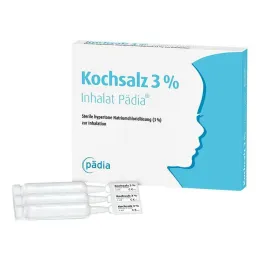 Asztali só 3% inhaláló Pädia ampulla, 20 db