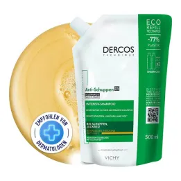 Vichy Dercos korpásodás elleni sampon száraz fejbőrre, 500 ml