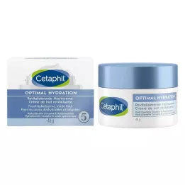 CETAPHIL Optimal Hydration revitalizáló éjszakai krém, 48 g