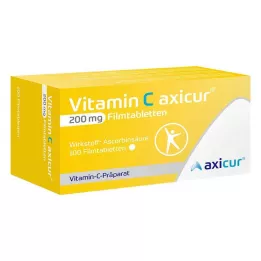 VITAMIN C AXICUR 200 mg filmtabletta, 100 db