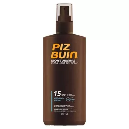 PIZ Buin hidratáló ultra könnyű napsütő LSF 15, 200 ml