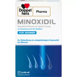 MINOXIDIL duplaherzphar.50 mg/ml lsg.w.haut mann, 3x60 ml