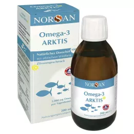NORSAN Omega-3 Arctic D3-vitaminnal folyadék, 200 ml