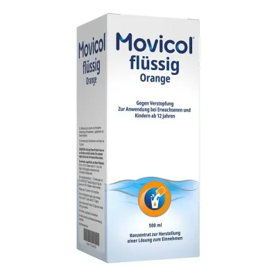Movicol folyékony narancs, 500 ml