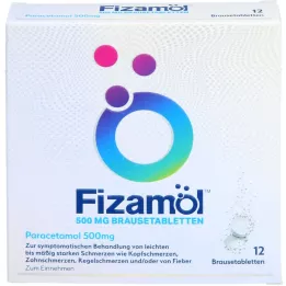 FIZAMOL 500 mg pezsgő tabletta, 12 db