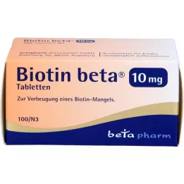 BIOTIN BETA 10 mg tabletta, 100 db