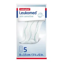 Leukomed® bőrérzékeny 8x15 cm, 5 db